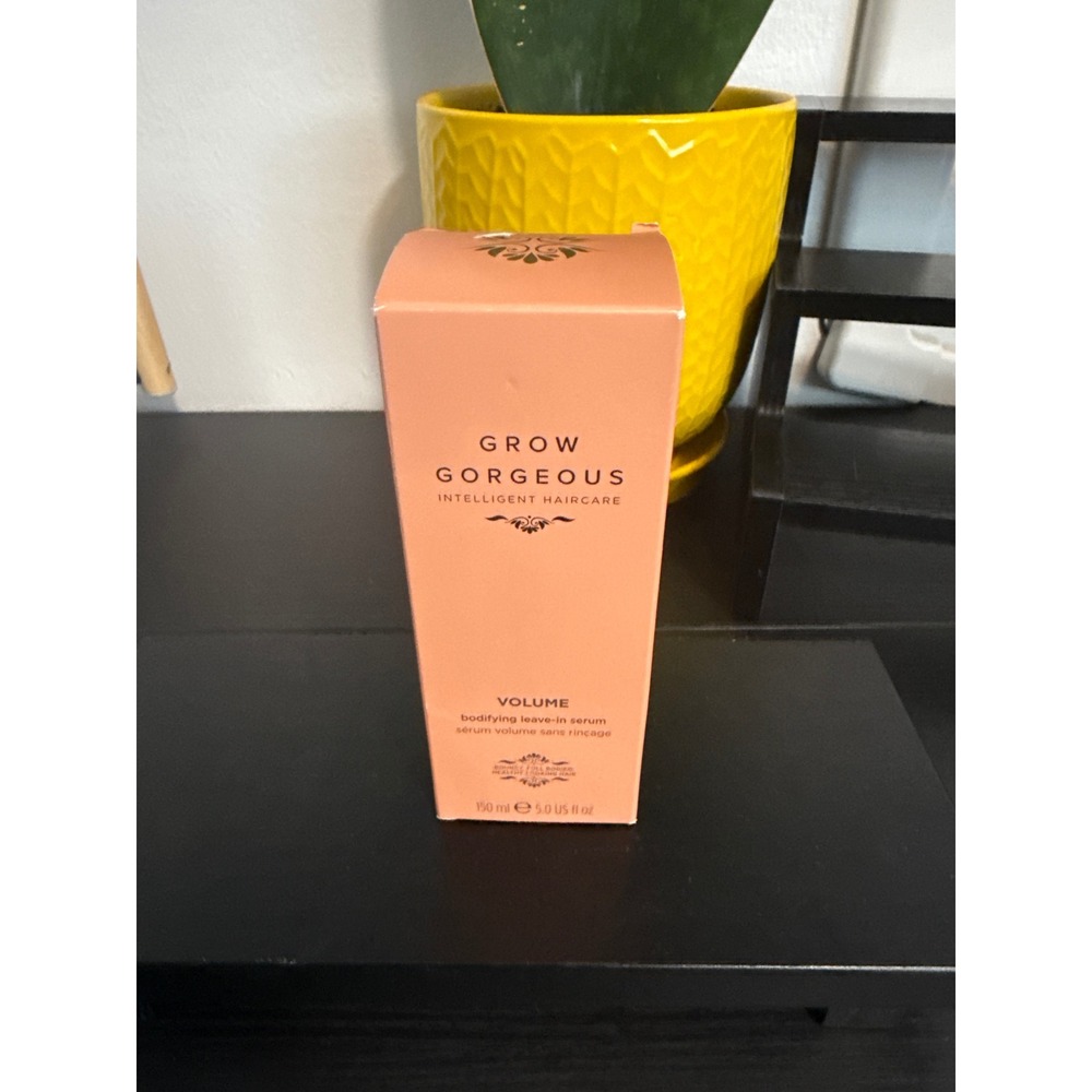 Grow Gorgeous Volume Bodifying Leave-In Serum 150ml 5.0 fl oz New in Box